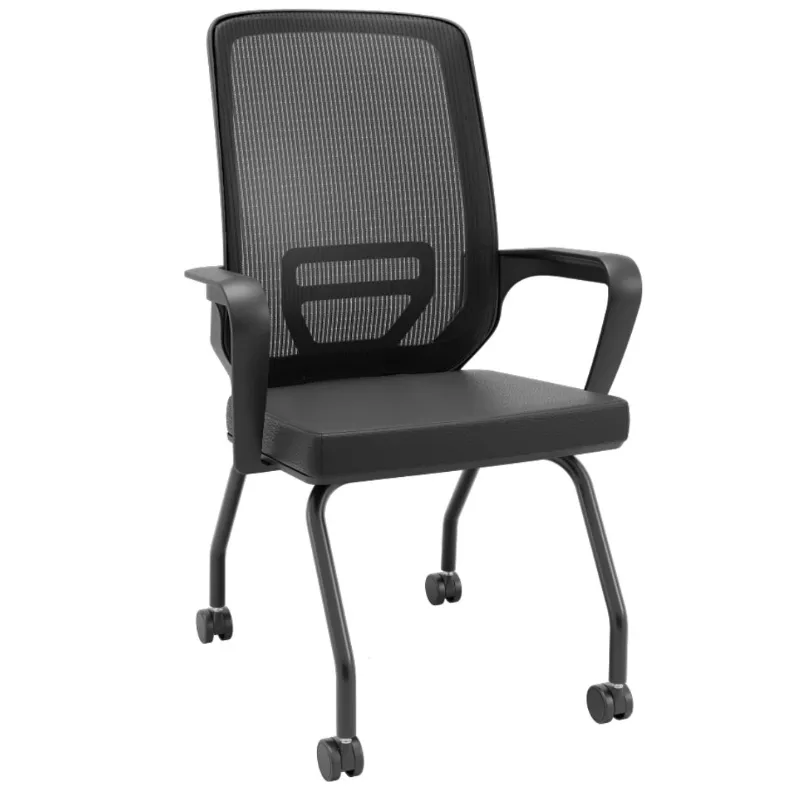 Cadeira Adrix Aproximação 4 Pés Com Rodízios - Atendimento - Recepção - Sala De Espera