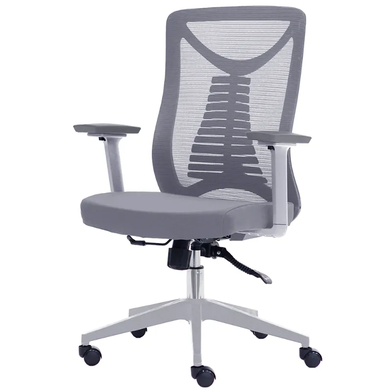 Cadeira Escritório Vert Cinza Diretor Mesh