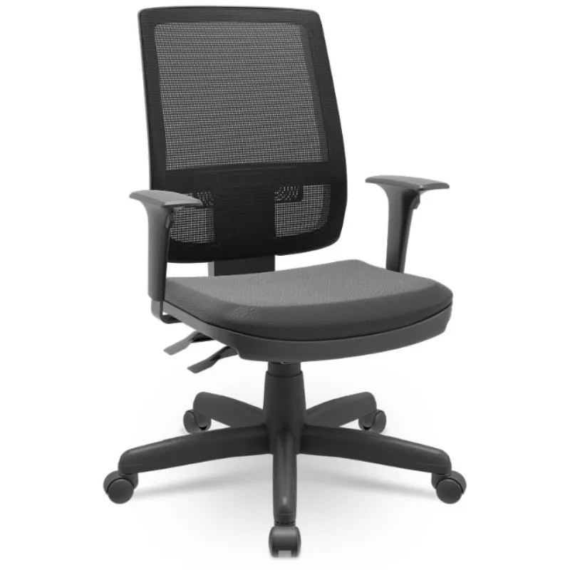 Cadeira Brizza Alta Ergonômica - BackPlax - Braço Regulável