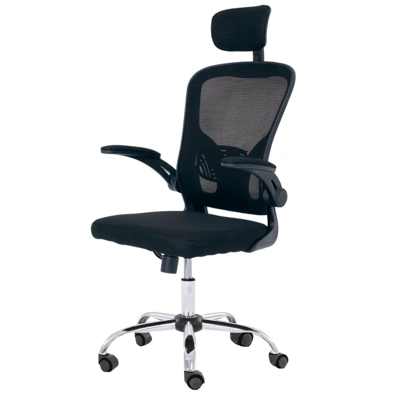 Cadeira Escritório Basic Mesh Presidente - Preta