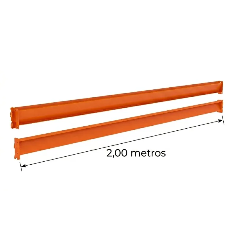 Par Longarina 2,00 M - Mini Porta Pallet - 300 Kg