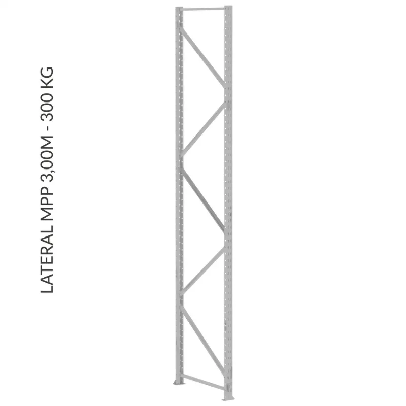 Montante Mini Porta Pallet 1500 Kg - 3,00 X 0,80
