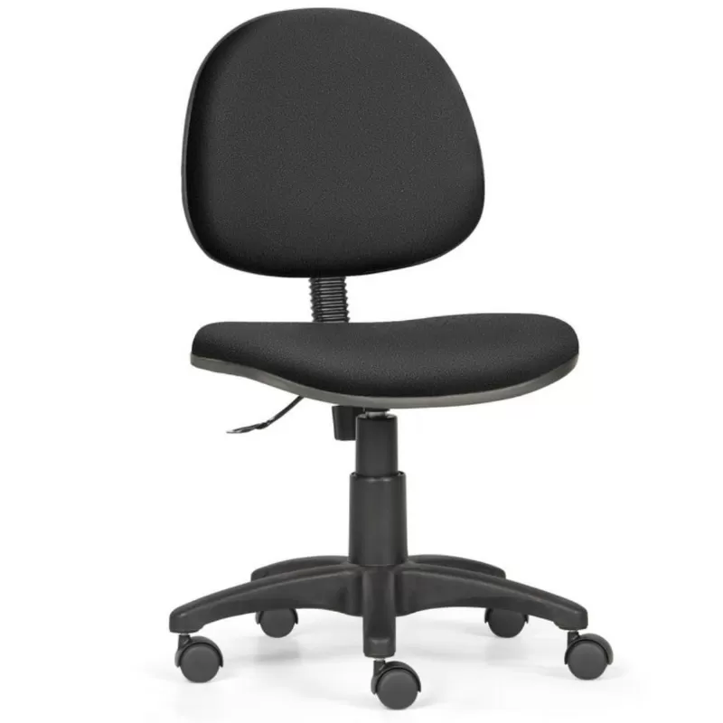 Cadeira Escritório Executiva Giratória Sem Braço