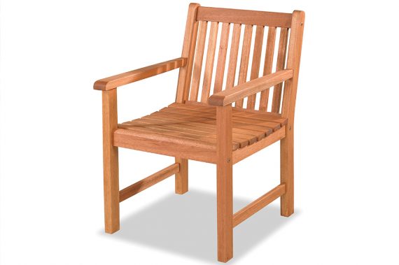 Banco Recanto Madeira Ripado 1 Lugar Com Encosto - Stain Jatobá