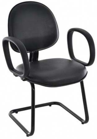 Cadeira Escritório Executiva Atendimento - Com Braços