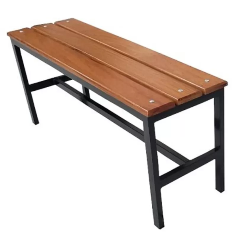 Banco Para Vestiário 2,00 X 0,30 - 3 Ripas - Madeira Natural