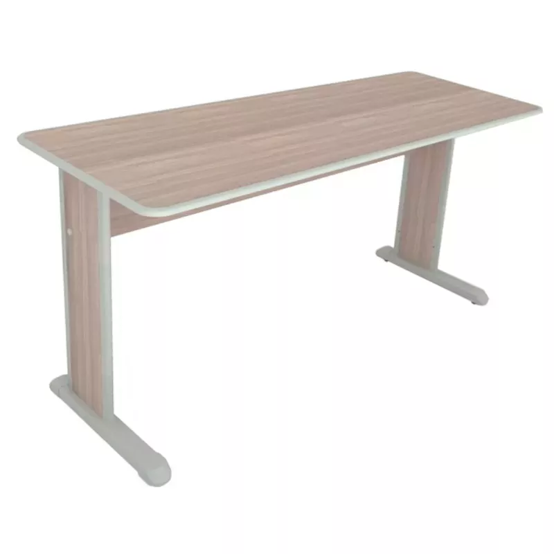 Mesa Reta Escritório 0,80 X 0,60 - Uno 15 Mm