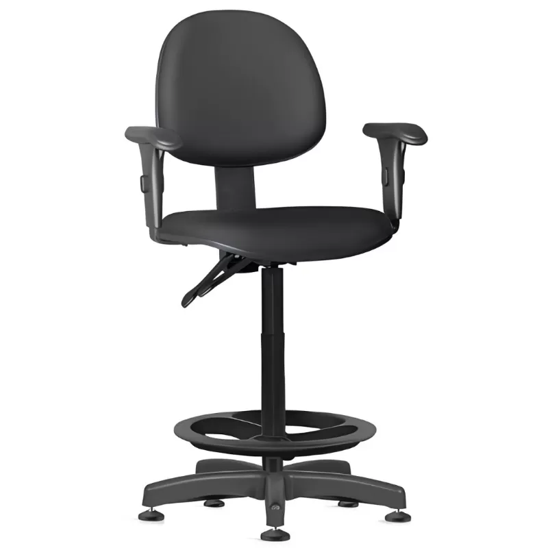 Cadeira Caixa Executiva Ergonômica NR17 - Com Braços