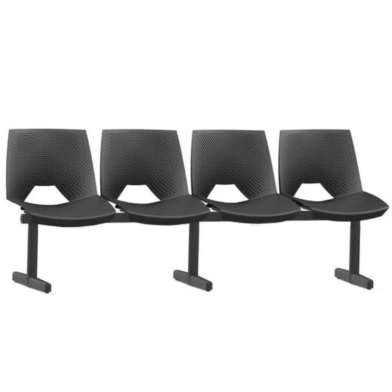 Longarina Polipropileno Strike Black 4 Lugares - Frisokar